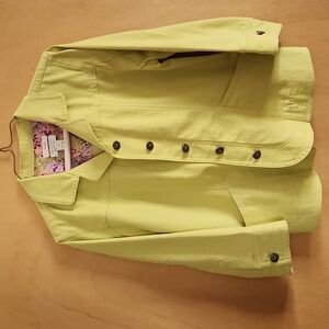 Croft & Barrow Olive Green Women's Lightweight Jacket